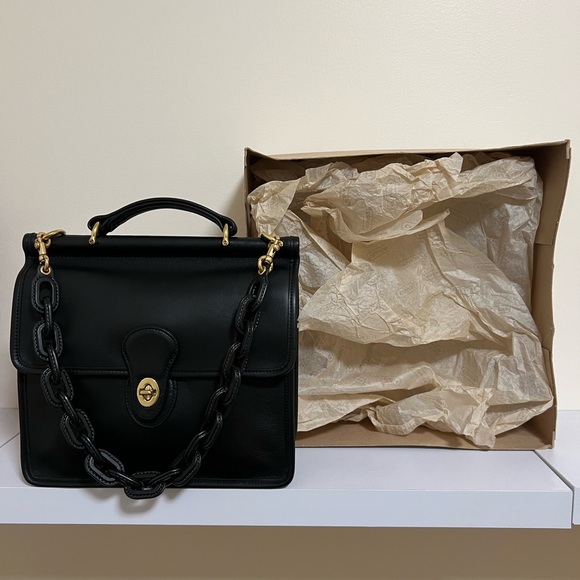 Coach Willis Handbag 9927 PERFECT CONDITION circa 1999 - Picture 4 of 5